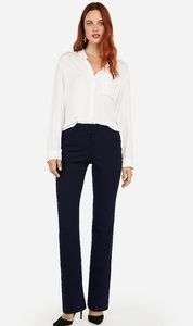 Express Publicist Barely Boot Cut Black Size 18